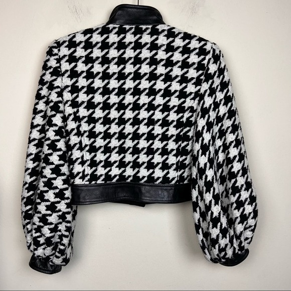 Dolce & Gabbana Houndstooth Cropped Jacket - Picture 3 of 12